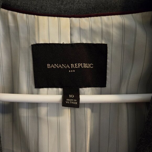 Banana Republic 2 piece Women's Suit Charcoal - Picture 3 of 5